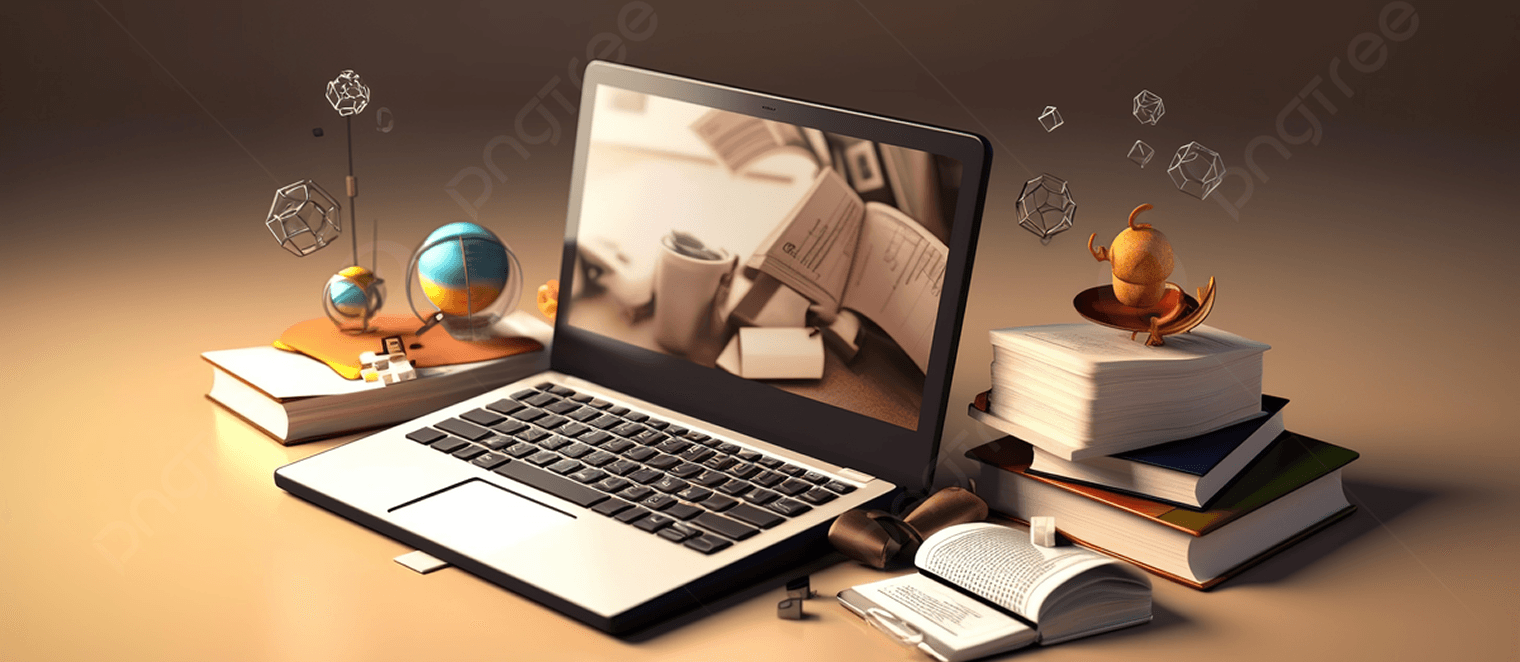 Background image showing workspace